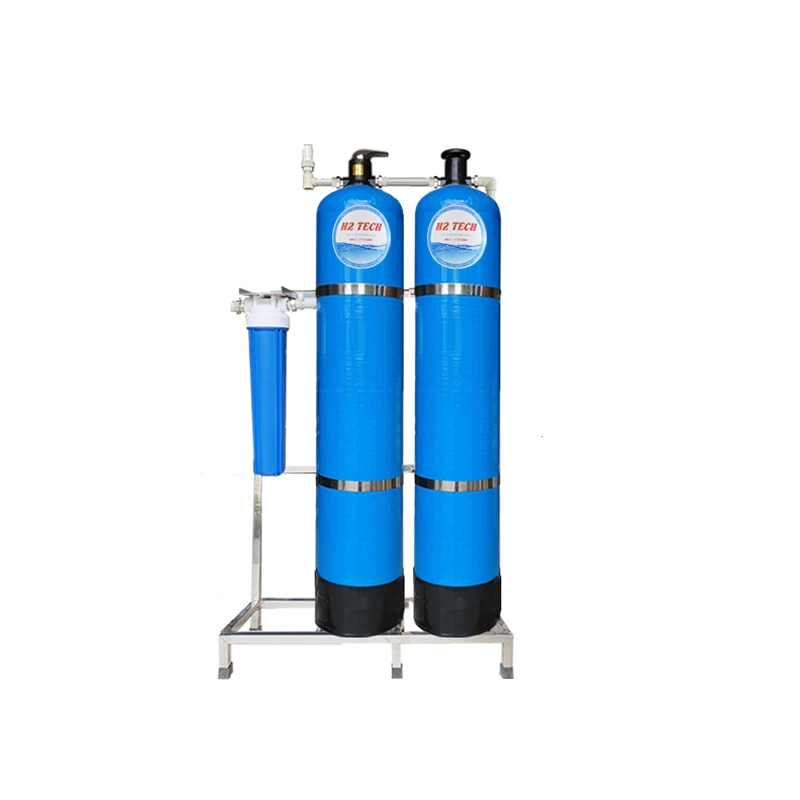 Hệ thống lọc nước H200 CAO CẤP - Van xả tay - Cột composite