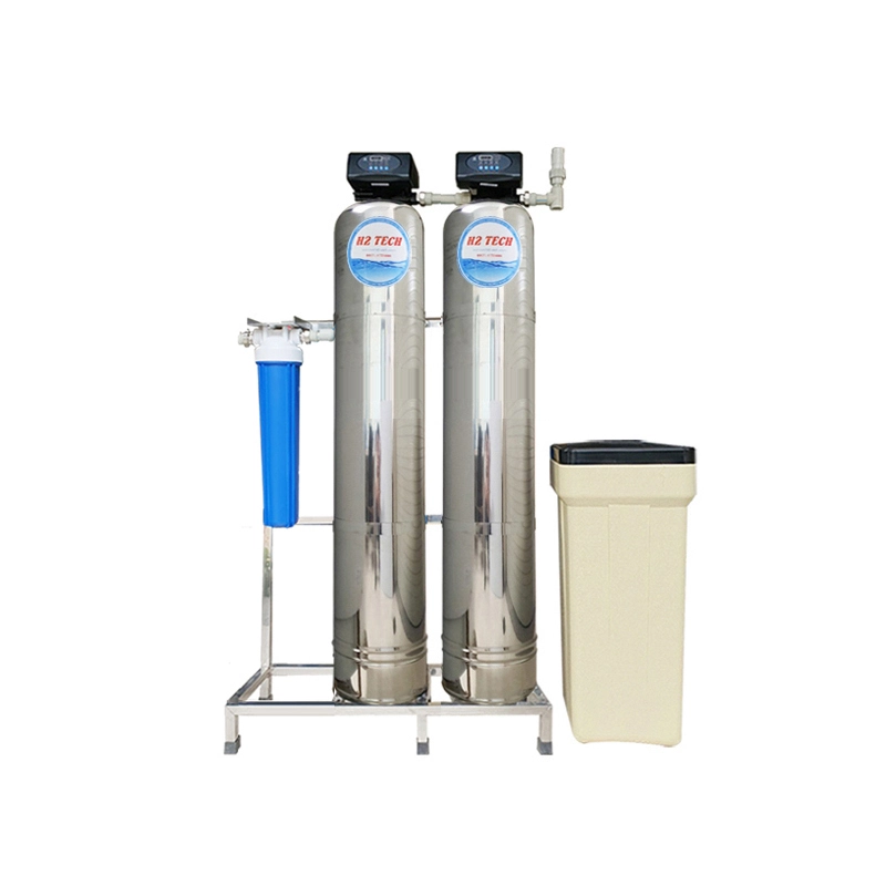 Hệ thống lọc nước HS200I CAO CẤP - Tự động sục xả - Cột INOX