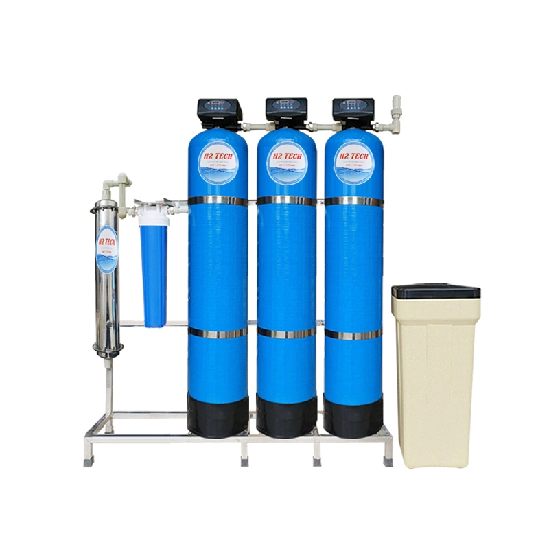 Hệ thống lọc nước HS300UF CAO CẤP - Tự động sục xả - Cột composite